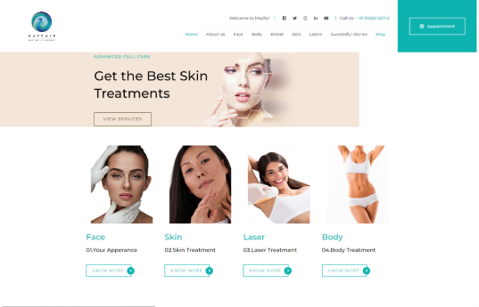 Mayfair: Get the best skin treatments